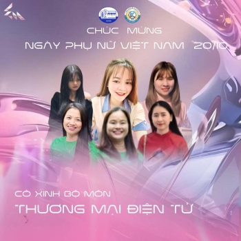 CHÚC MỪNG NGÀY PHỤ NỮ VIỆT NAM 20/10 – TÔN VINH MỘT PHÁI ĐẸP VIỆT NAM